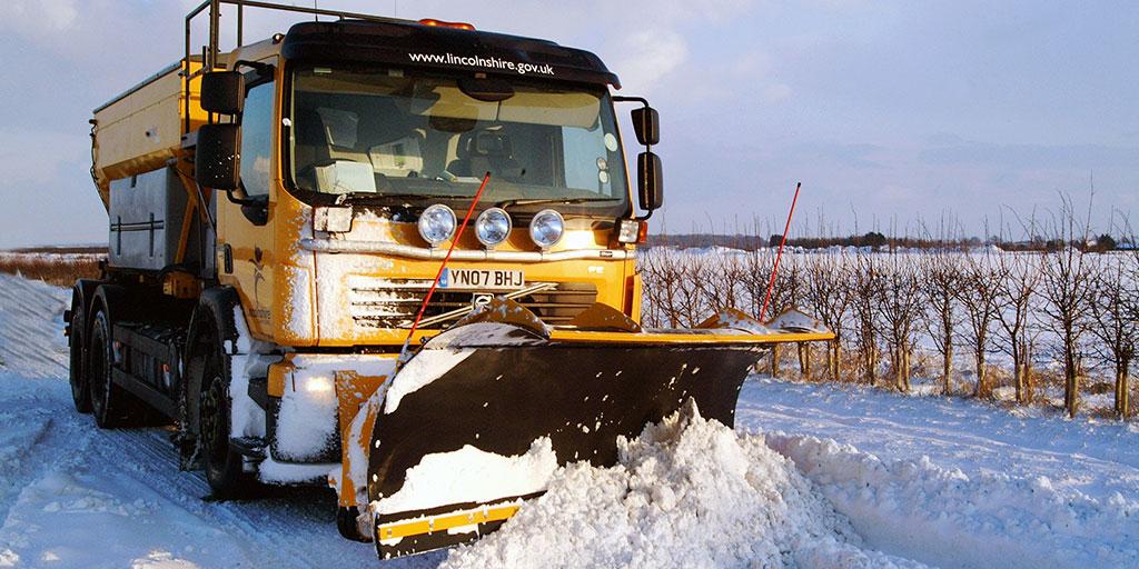 Image of a Lincolnshire snow plough